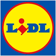 Logo firme Lidl, klijent i partner geodetsko-inženjerske firme InfraTech